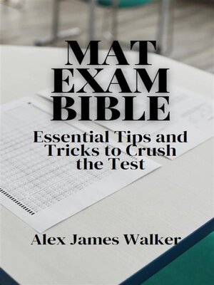 cover image of MAT Exam Bible